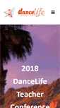 Mobile Screenshot of dancelifeconference.com